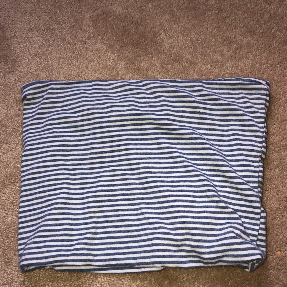 brandy melville striped tube top